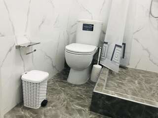 Отели типа «постель и завтрак» Gagarin Park Halal Apartments Алматы Одноместный номер с общим душем и туалетом-7