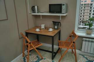 Отели типа «постель и завтрак» Gagarin Park Halal Apartments Алматы Двухместный номер с 1 кроватью и собственной ванной комнатой-37