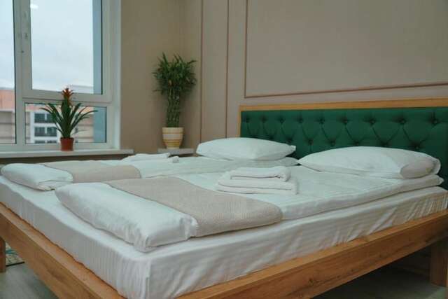 Отели типа «постель и завтрак» Gagarin Park Halal Apartments Алматы-49